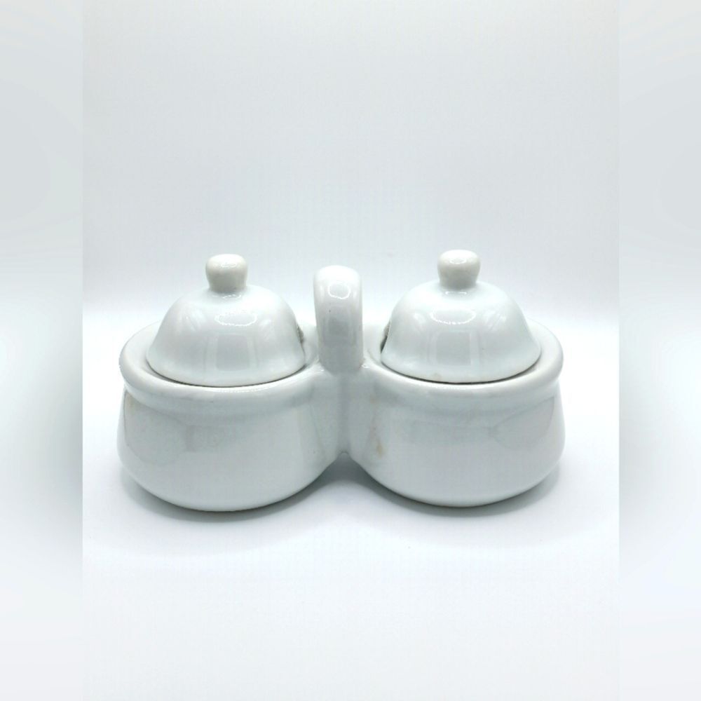 Vintage ceramic condiment server